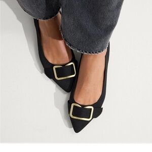 Rothy's The Emblem Point II in Black